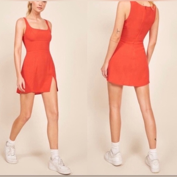 Reformation Dresses Reformation Tiegan Dress Cherry Poshmark